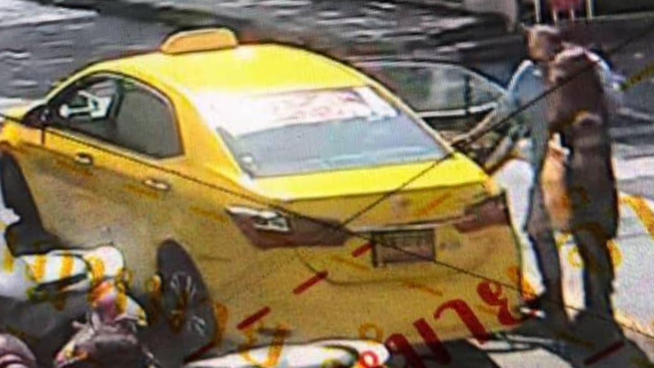 Thai taxi driver steals from Japanese passenger