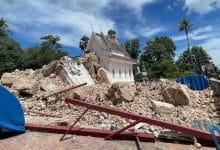 Over 120 year old stupa in Nakhon Phanom collapses after heavy rainfall | Thaiger