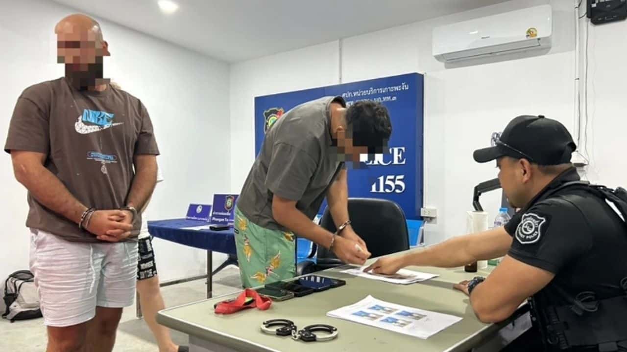 Israel soldiers arrested on Koh Pha Ngan Thailand