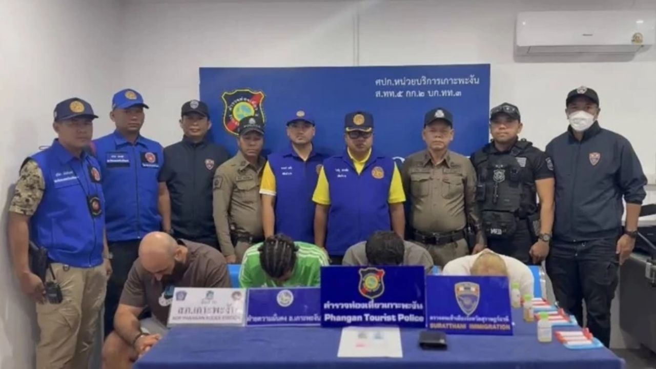 Israeli Koh Pha Ngan drug party