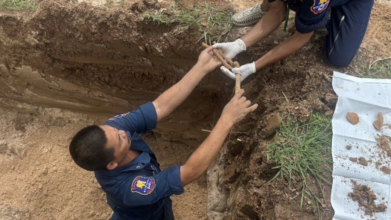 Skeleton found in Chon Buri