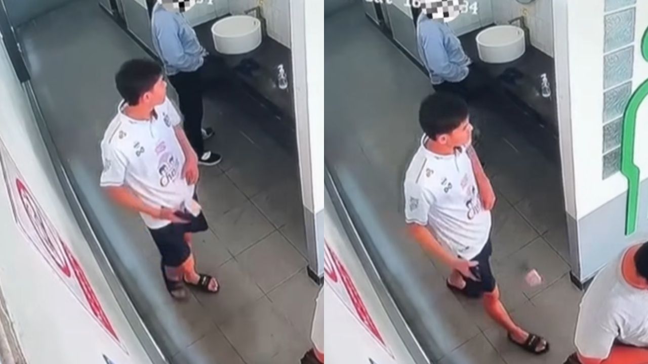 Thai taxi driver caught stealing 1,000 baht dropped in petrol station bathroom | News by Thaiger