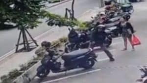 Bike taxi rider damages passenger’s phone after secret camera dispute | Thaiger
