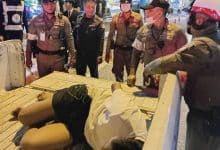 Chinese man stabs Pattaya officer with pen during roadside rampage | Thaiger