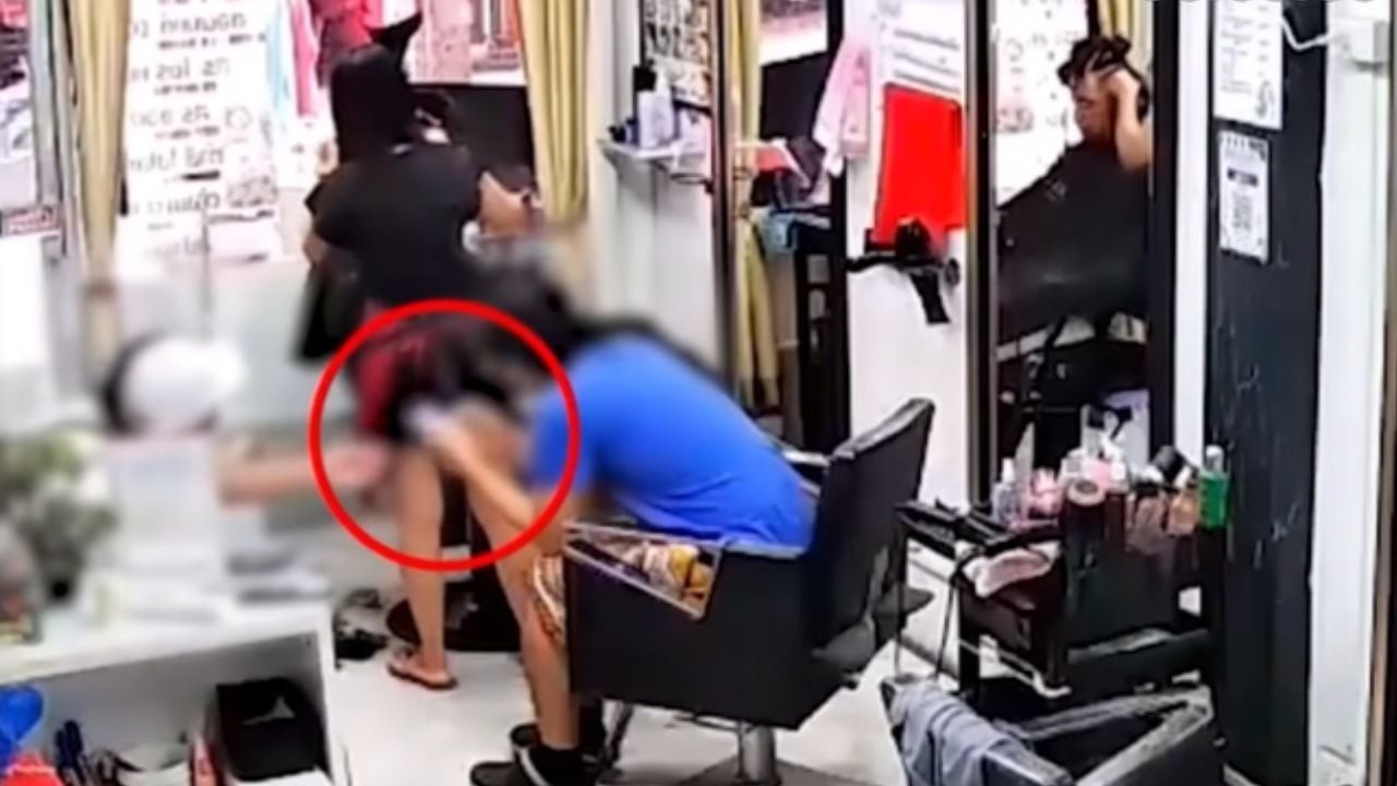 3 Japanese men harass Pattaya hairdresser, lifting her skirt during service | Thaiger