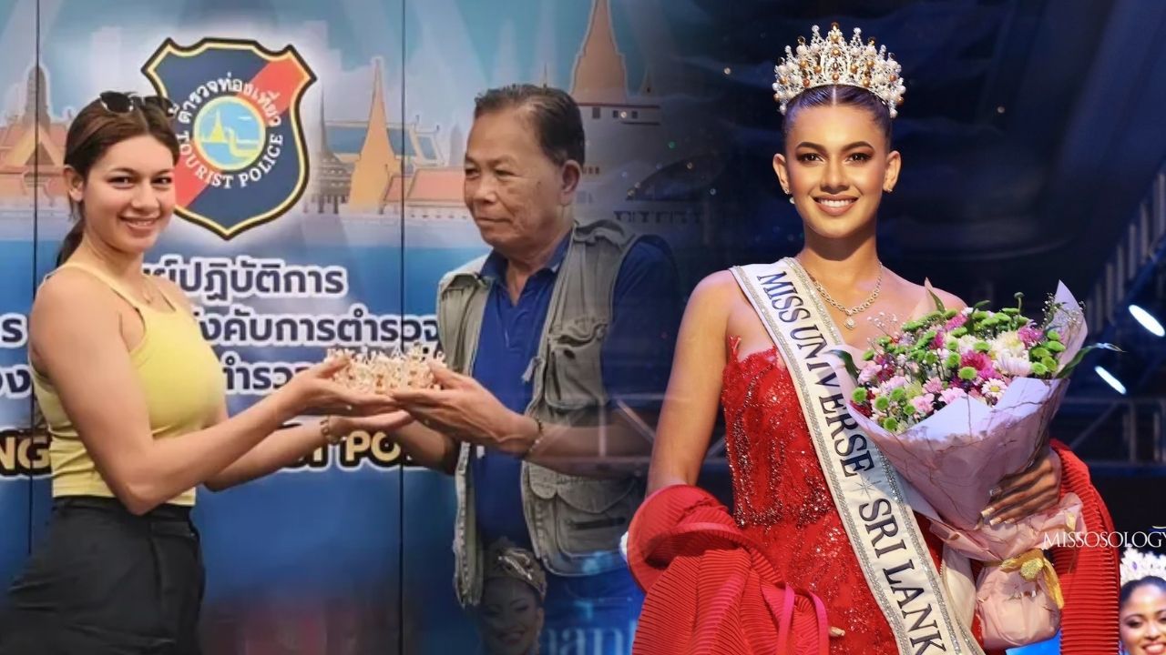 Bangkok police reunite Sri Lankan beauty queen with lost crown | Thaiger