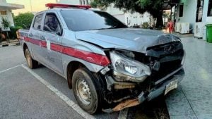 Police pickup crashes into 6 year old boy during high-speed chase | Thaiger