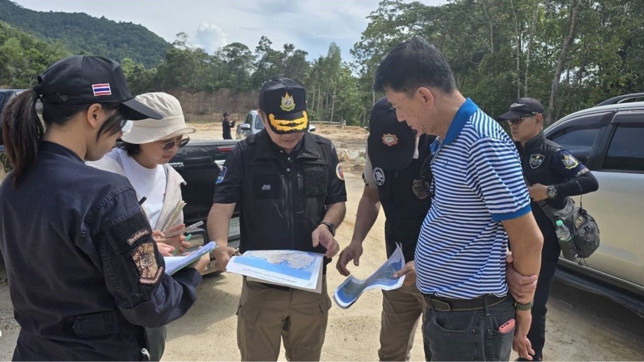 Locals accused Israelis of encroaching forest on Koh Pha Ngan