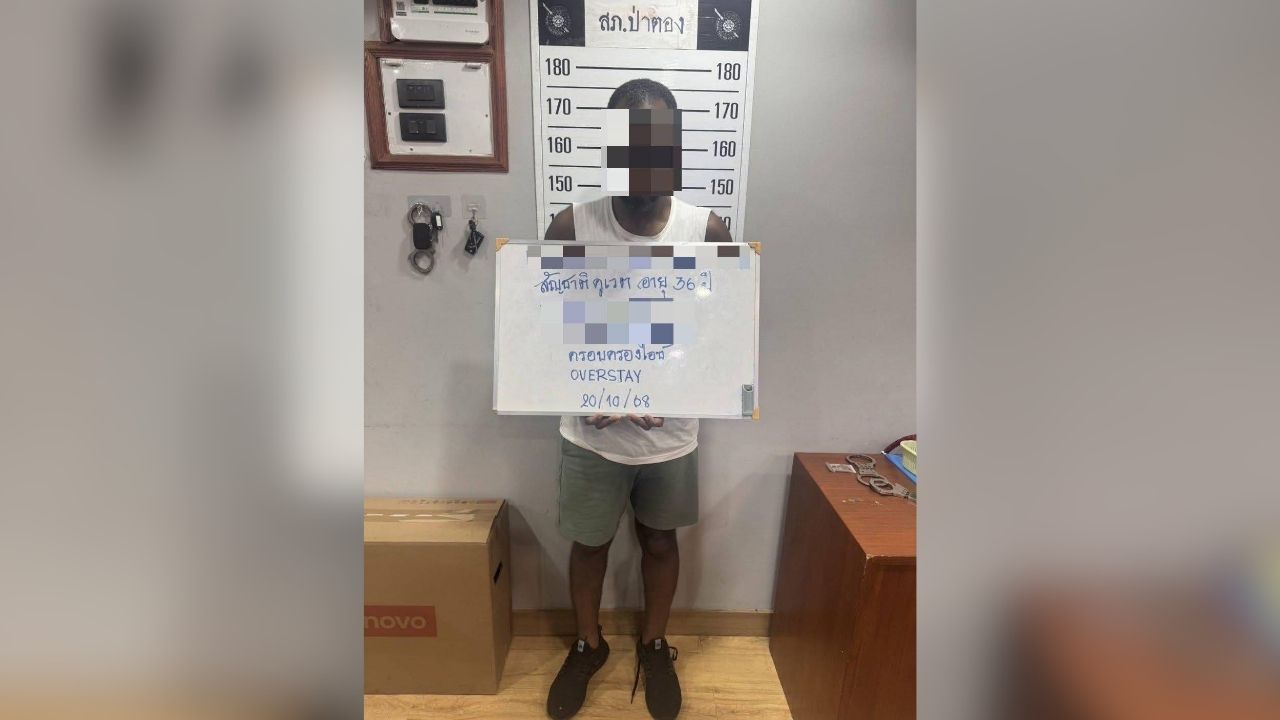 Foreign man arrested with crystal meth
