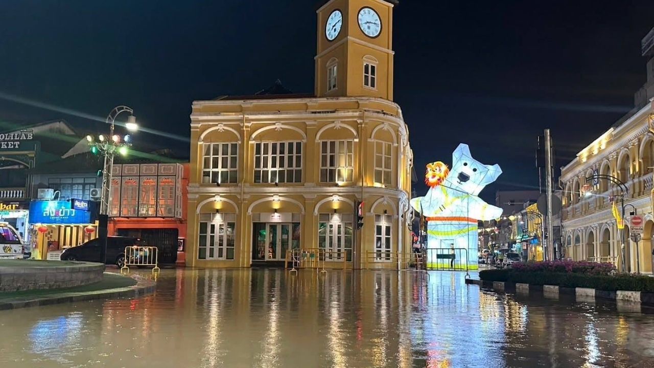 Flood situation Phuket