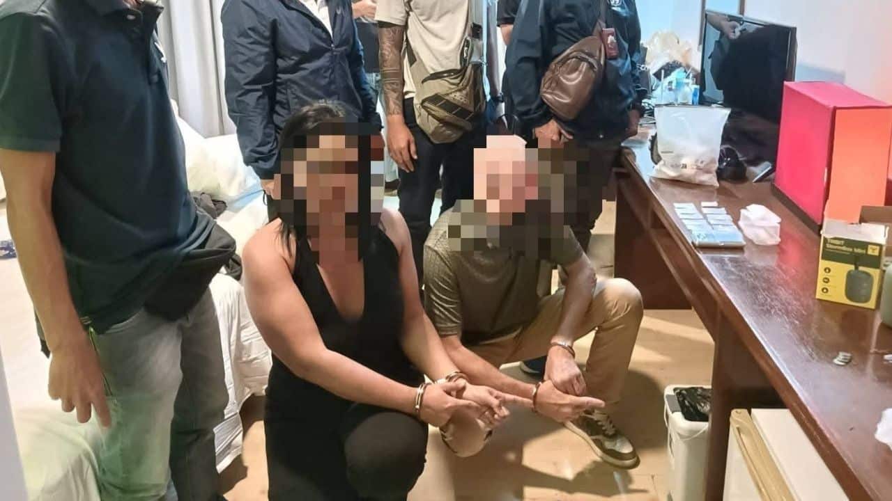 French-Thai couple arrested for drug in Phuket hotel