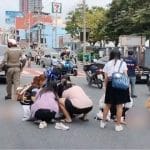 2 university students seriously injured in accident on Chon Buri zebra crossing | Thaiger