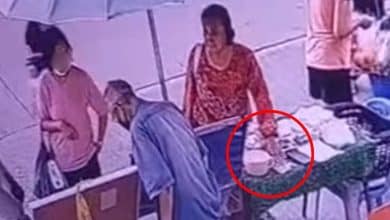Woman caught on CCTV stealing 7,500 baht from lottery shop | Thaiger