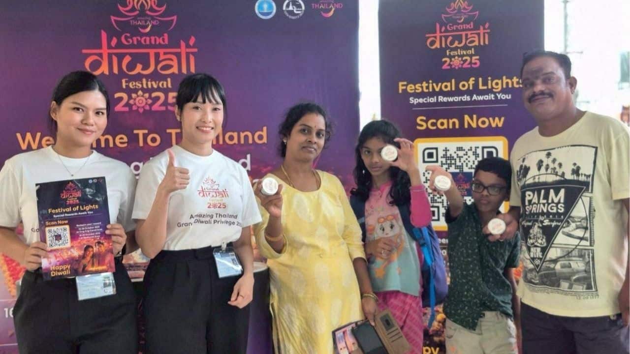 Amazing Thailand Grand Diwali Privilege 2025 welcomed Indian and international visitors with the light of friendship | News by Thaiger