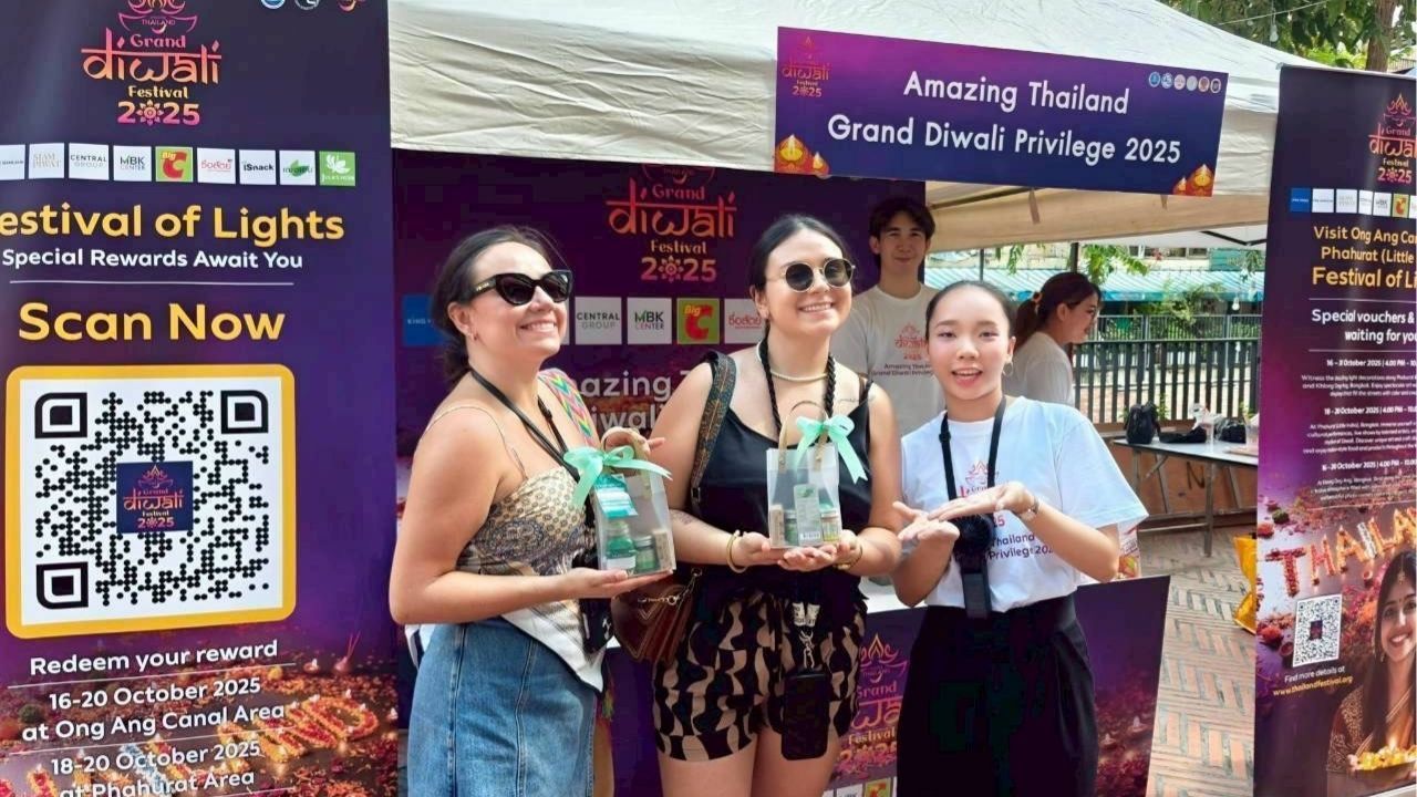 Amazing Thailand Grand Diwali Privilege 2025 welcomed Indian and international visitors with the light of friendship | News by Thaiger