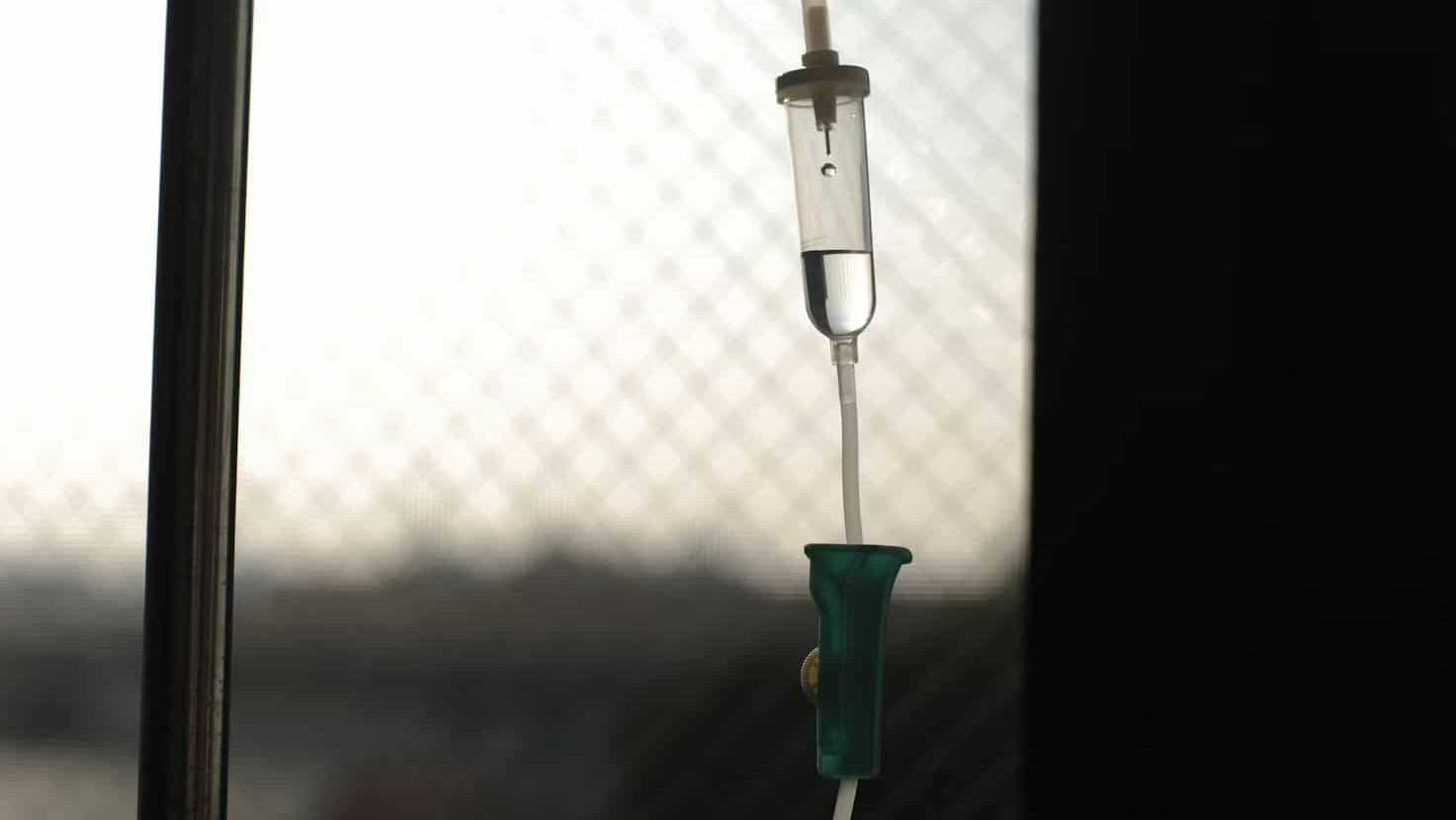 IV drip. making an insurance claim in Thailand