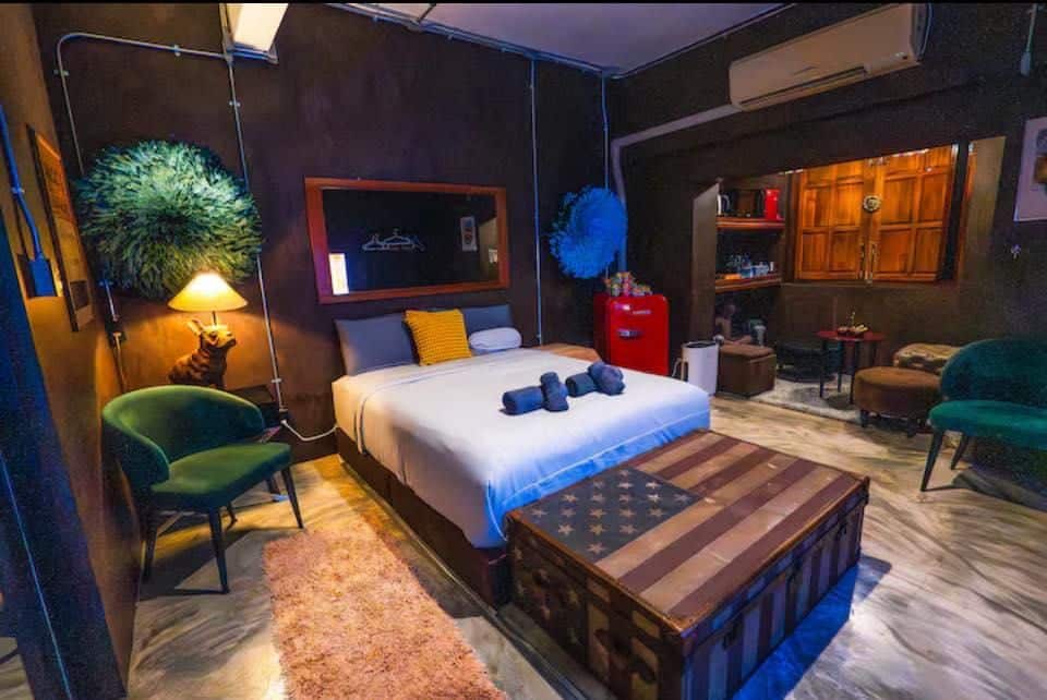 One of the rooms at The Lobby Bar & Be