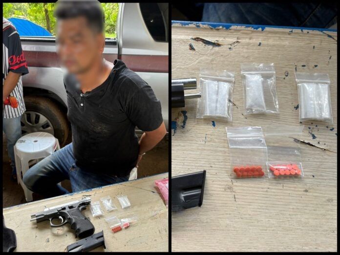 Gun and drugs found in pickup during Bangkok air check | News by Thaiger