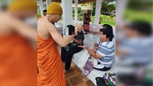Monk saves debt-ridden couple in South Thailand bridge rescue | Thaiger