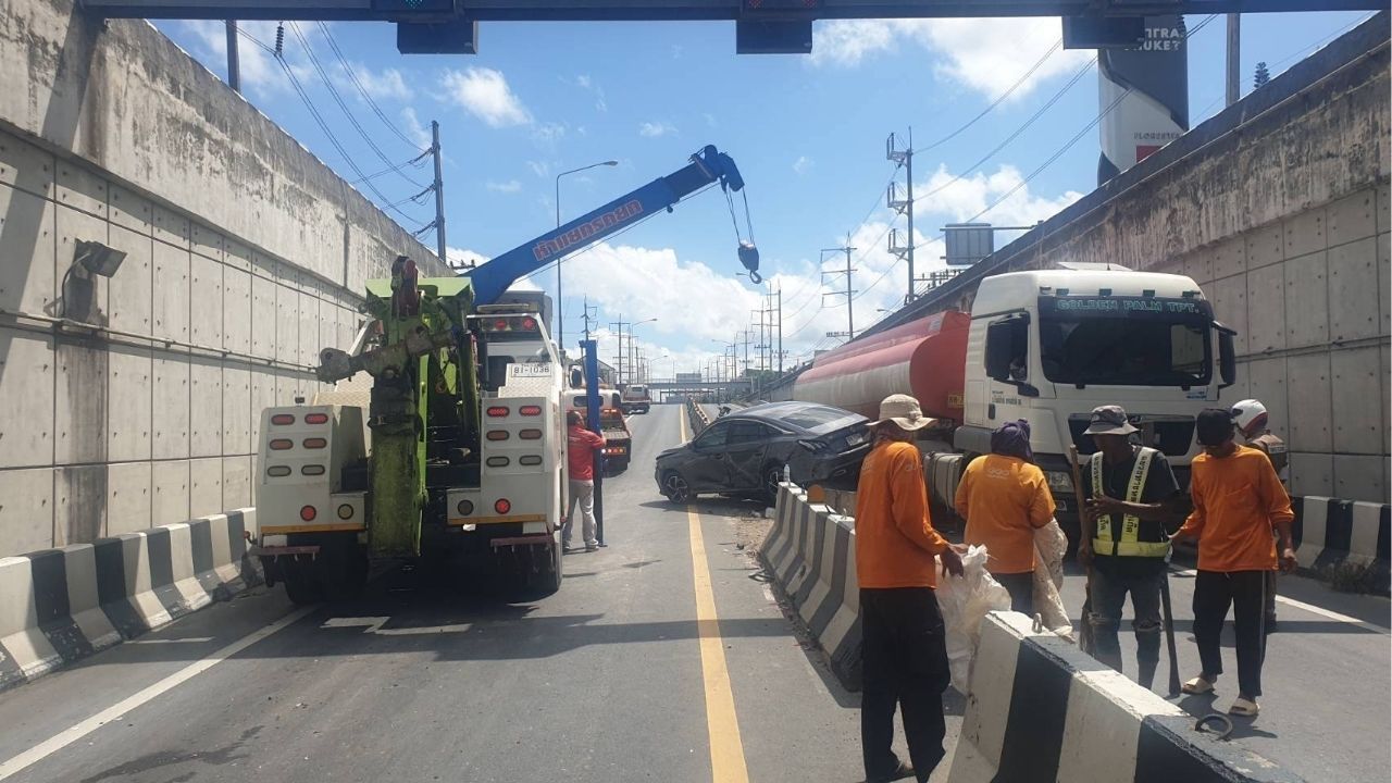 Phuket splashes 48 million baht on tunnel revamp to boost safety | Thaiger