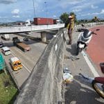 Miracle escape: Myanmar couple plunge off Sri Racha bridge | Thaiger
