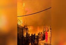 Jesus on fire: Blaze tears through idol factory in Bangkok | Thaiger