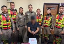 Gun and drugs found in pickup during Bangkok air check | Thaiger