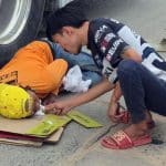 Motorcyclist’s leg crushed in Pattaya crash with tourist bus | Thaiger