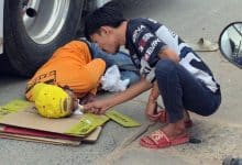 Motorcyclist’s leg crushed in Pattaya crash with tourist bus | Thaiger