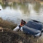 Driver dies as Tesla plunges into canal in Pathum Thani | Thaiger