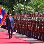 PM Anutin’s first foreign trip seals major Thai-Lao crime pact | Thaiger