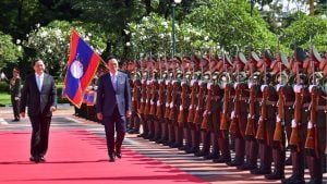 PM Anutin’s first foreign trip seals major Thai-Lao crime pact | Thaiger