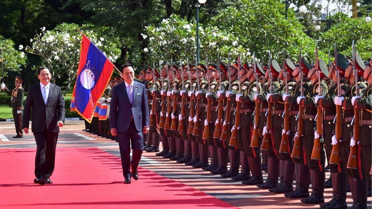 PM Anutin’s first foreign trip seals major Thai-Lao crime pact | Thaiger