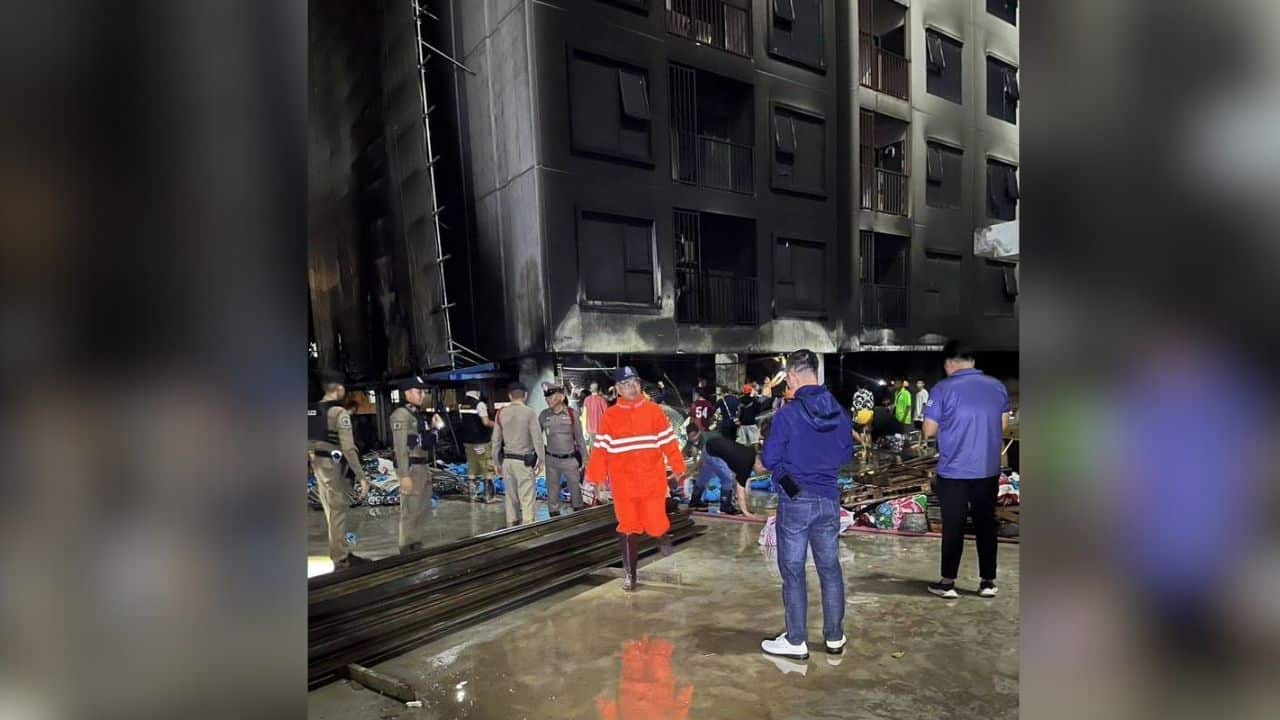 Fire breaks out at Phuket condo site, no injuries reported | Thaiger