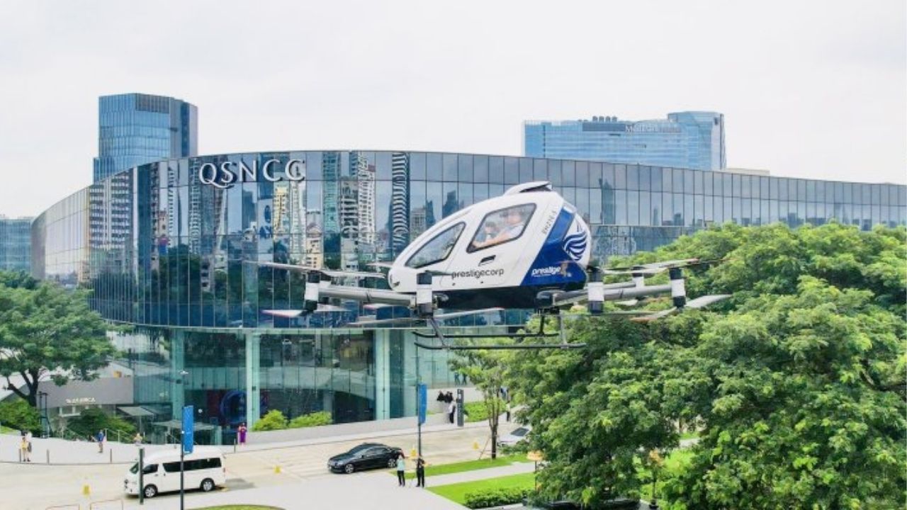 Chinese flying taxis take off in Thailand’s urban skies | Thaiger