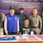Pattaya drug dealer caught with gun, meth in hotel sting | Thaiger
