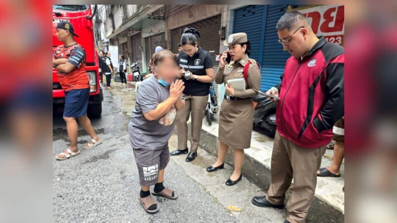 Man flees to rooftop as Sri Racha apartment goes up in flames | Thaiger