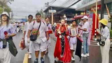 Phuket’s veggie fest ends with sacred send-off to the gods | Thaiger