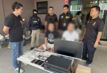 Taiwanese men caught with ketamine, gas stash in Pattaya raid | Thaiger