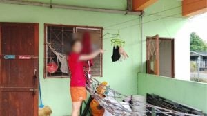 Chon Buri panties thief caught on camera in midnight raid | Thaiger