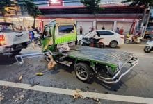 Bangkok taxi crash leaves 1 dead and 13 injured in pile-up | Thaiger