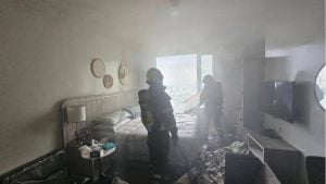 Fire erupts in Bangkok hotel room, guests evacuated safely (video) | Thaiger