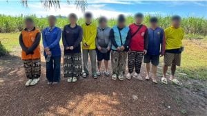 9 Thais arrested for illegal border crossing from Cambodia | Thaiger