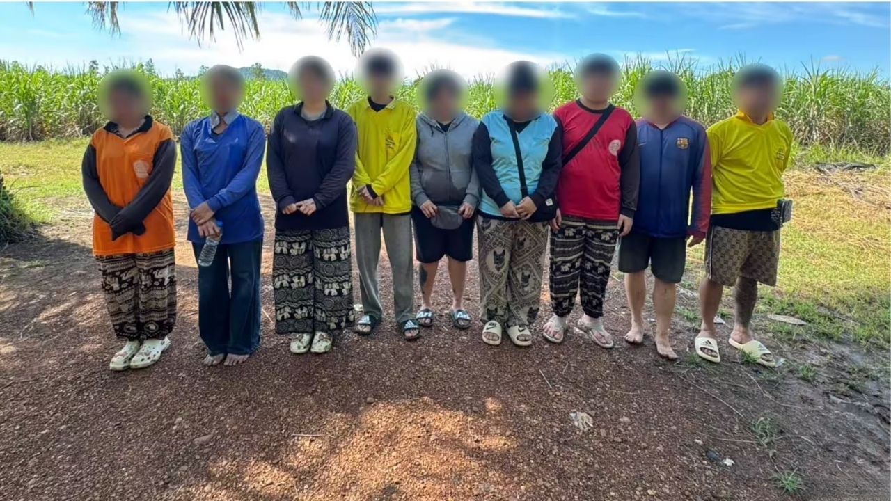 9 Thais arrested for illegal border crossing from Cambodia | Thaiger