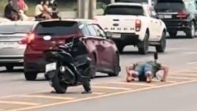 Foreign man criticised for dangerously filming video on Phuket road | Thaiger