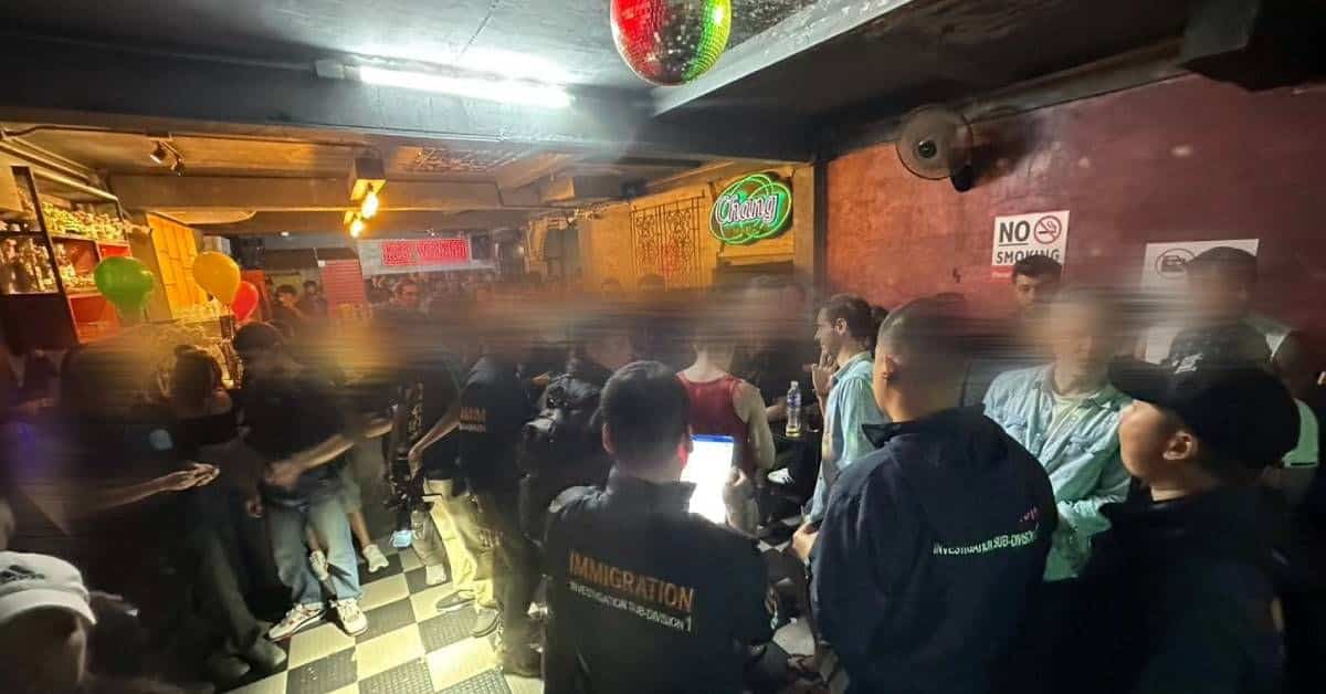 Police raid nightclub and arrested nigerian drug dealer