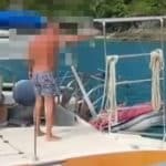 Foreign man allegedly takes over public mooring and threatens boat drivers with knife | Thaiger
