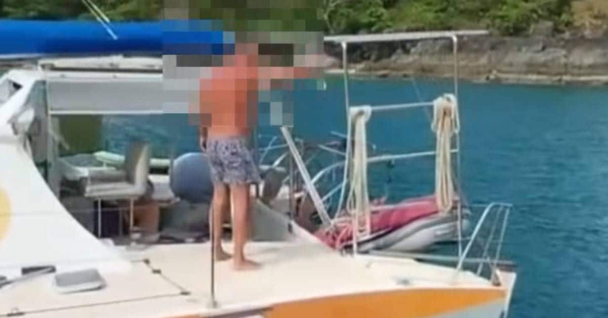 Foreign man allegedly takes over public mooring and threatens boat drivers with knife | Thaiger