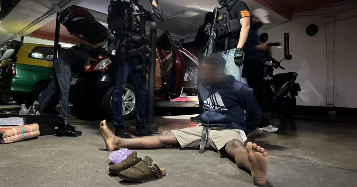 Nigerian man arrested for drug dealing in Bangkok nightclub raid | Thaiger