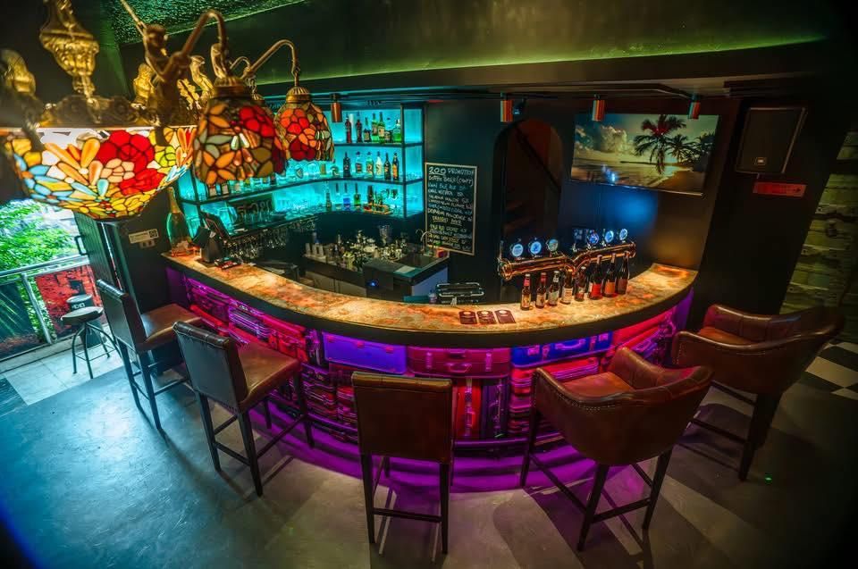 The speakeasy in the afternoon at The Lobby Bar & Bed